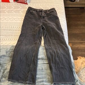 BDG Women's Charcoal Straight Leg Jeans